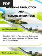 Managing Production and Service Operations