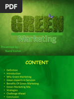 Green Marketing