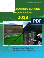 Kecamatan Hulu Gurung Dalam Angka 2018