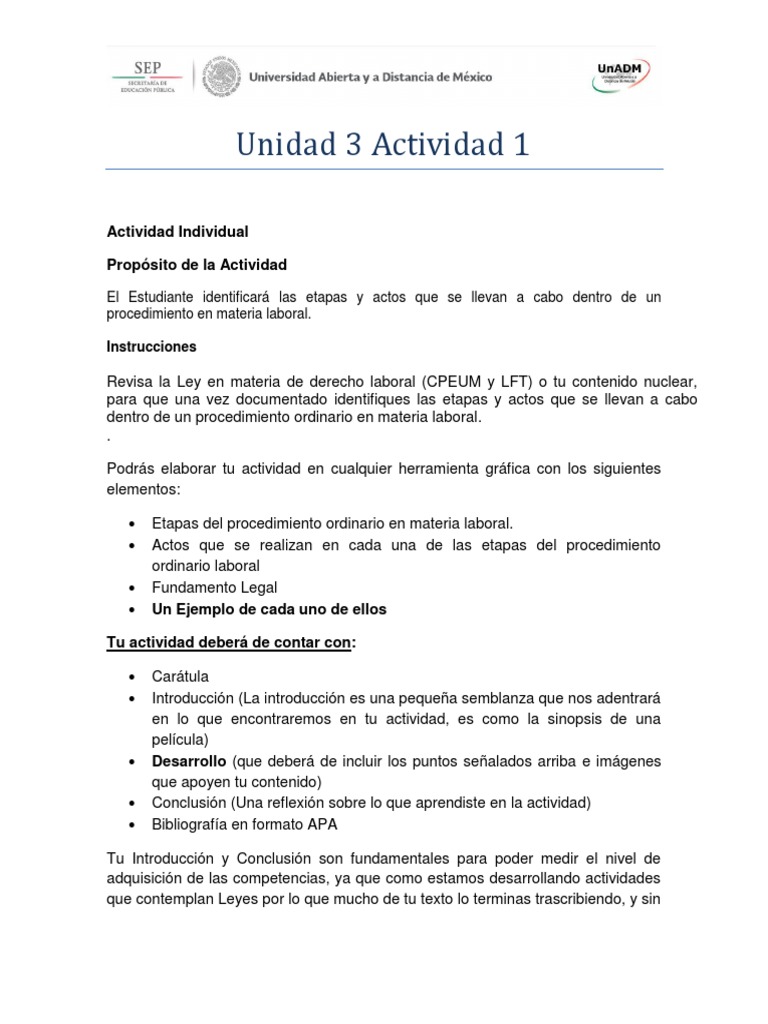 Unidad 3 Actividad 1 | PDF | Crecimiento personal y profesional | Negocios