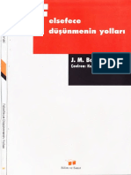 0874 Felsefece Dushunmenin Yollari J.M.bochenski