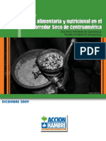 Situación Alimentaria y Nutricional en El Corredor Seco de Centroamérica