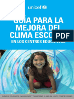 Unicef Educa Educacion Derechos Guia Clima Escolar