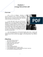 ENGLISH IV Unit 1 Module 3 Learning More From Life PDF