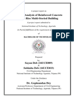 Seismic Analysis of Reinforced Concrete High Rise Multi-Storey Building