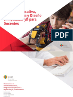 Master Robotica Educativa 3 D