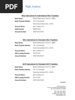 Tuition Bank Wire Instructions 2016 PDF