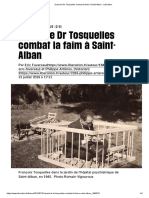 Quand Le DR Tosquelles Combat La Faim À Saint-Alban - Libération