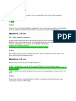 Scrum Fundamentals Quiz