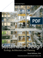 Sustainable Design Ecology Architecture and Planing