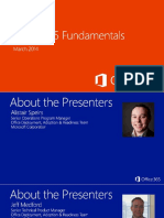 Office 365 Fundamentals Introduction
