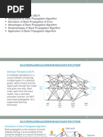 Back Propogation Algorithm