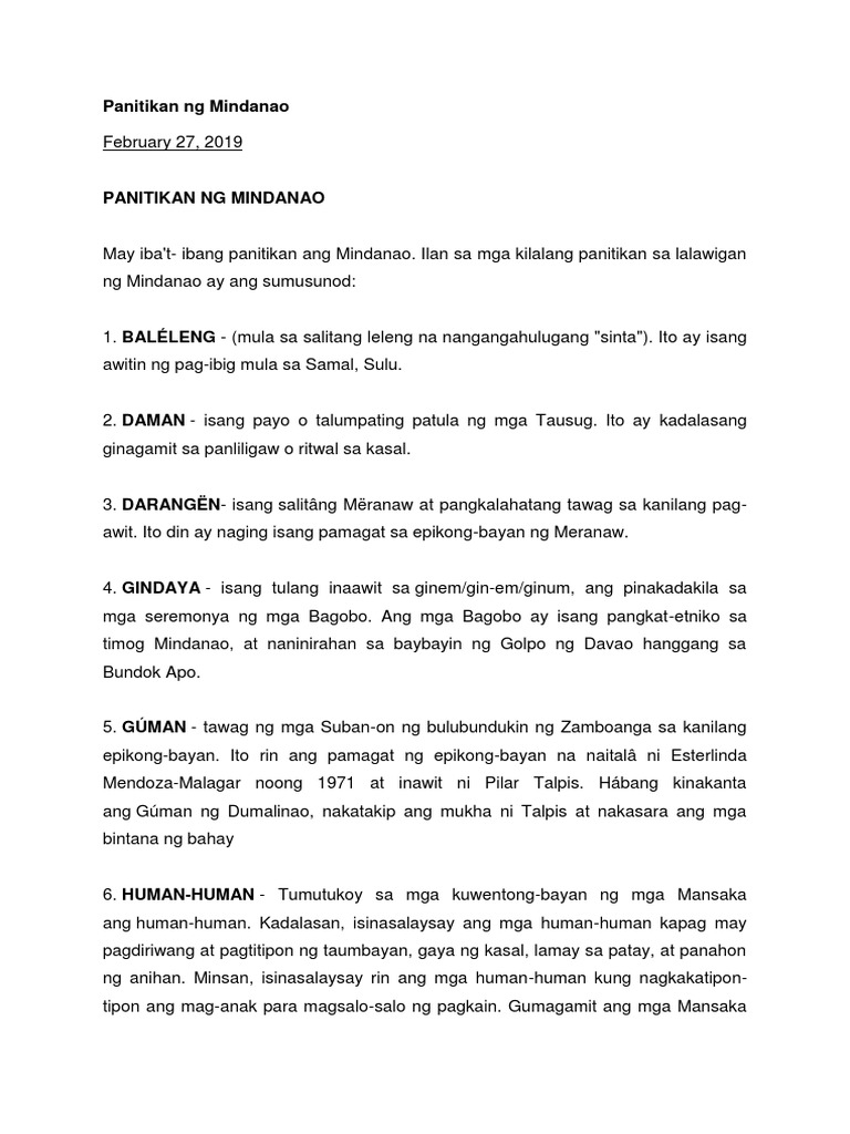 11+ Ano ang kahulugan ng maikling kwento sa mindanao ideas