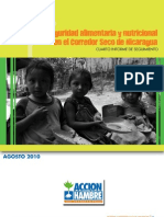 La Seguridad Alimentaria y Nutricional en El Corredor Seco de Nicaragua