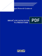 Brojčane Koncentracije Na Proizvode