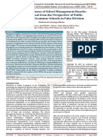 The Effectiveness of School Management Boards An Appraisal From The Perspective of Public Secondary Grammar Schools in Fako Division