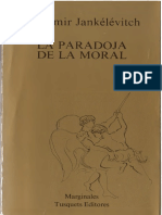 la paradoja de lo moral