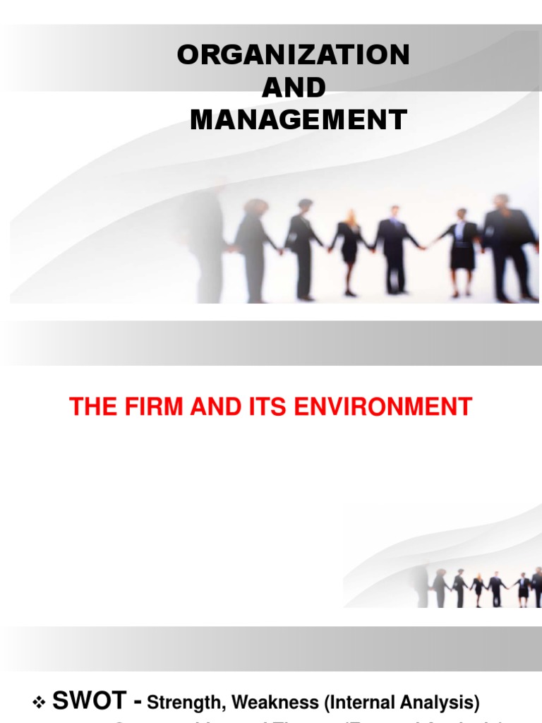 Organization and Management Strategies | PDF | Scenario Planning ...