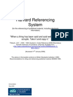 Harvard System Handbook