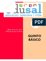 Manual de Orientación QUINTO BÁSICO. Manual de Orientación. Quito Básico PDF
