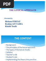 Lexical Approach