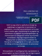 Pag Usbong NG Renaissance