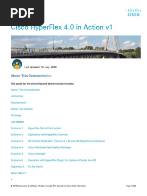 Cisco Hyperflex 40 In Action V1 Login Virtual Machine