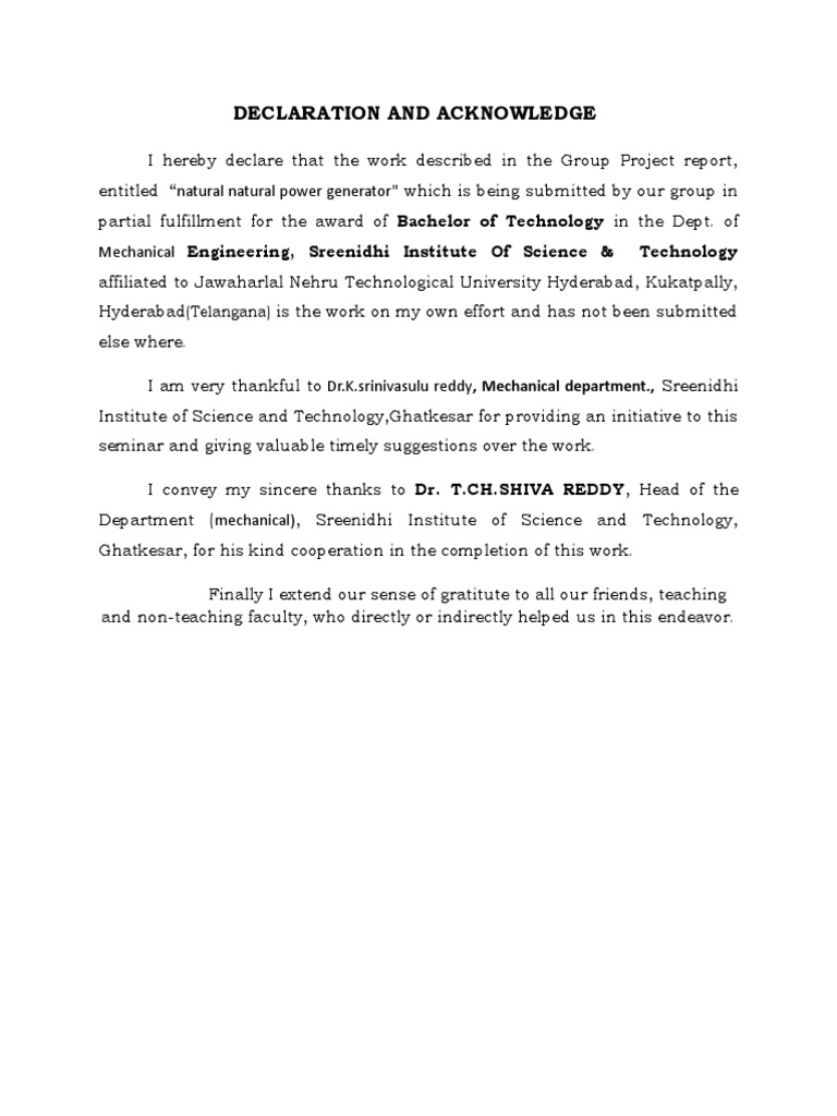 Declaration And-Wps Office | PDF