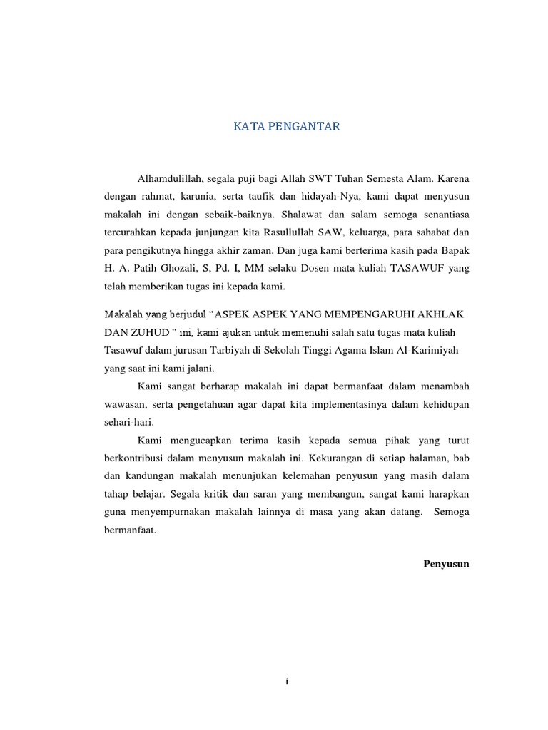 Tugas Makalah Tasawuf