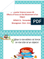 3rd Quarter Science Lesson 46