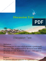 Discussion Text