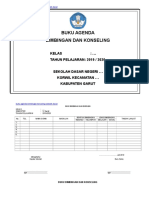 Buku Agenda Bimbingan Konseling Sekolah Dasar