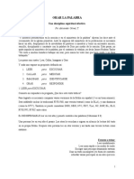 Orar La Palabra PDF