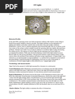 Format For 2page Report On OT Light