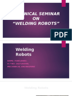 Technical Seminar on Welding Robots