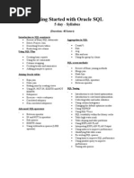 Download Oracle SQL Syllabus by oraappsforum SN4367886 doc pdf