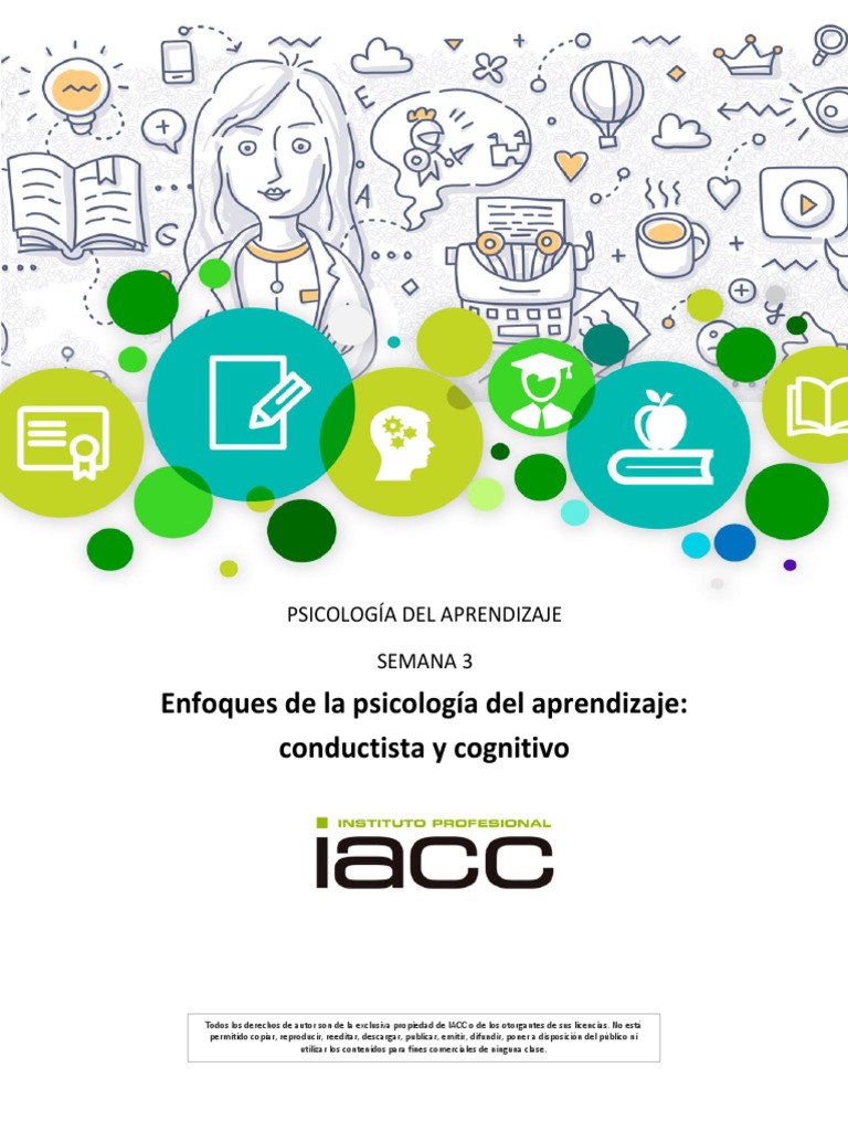 Enfoque Cognitivo en Psicología del Aprendizaje | PDF | Desarrollo ...