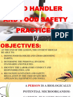 Food Handler and Food Safety Practices