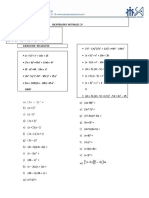 Identidades Notables 2º