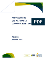 Proyeccion Gas Natural 2018-2032