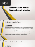 TECHNOLOGIE AVION GENERALITES Et Histoire