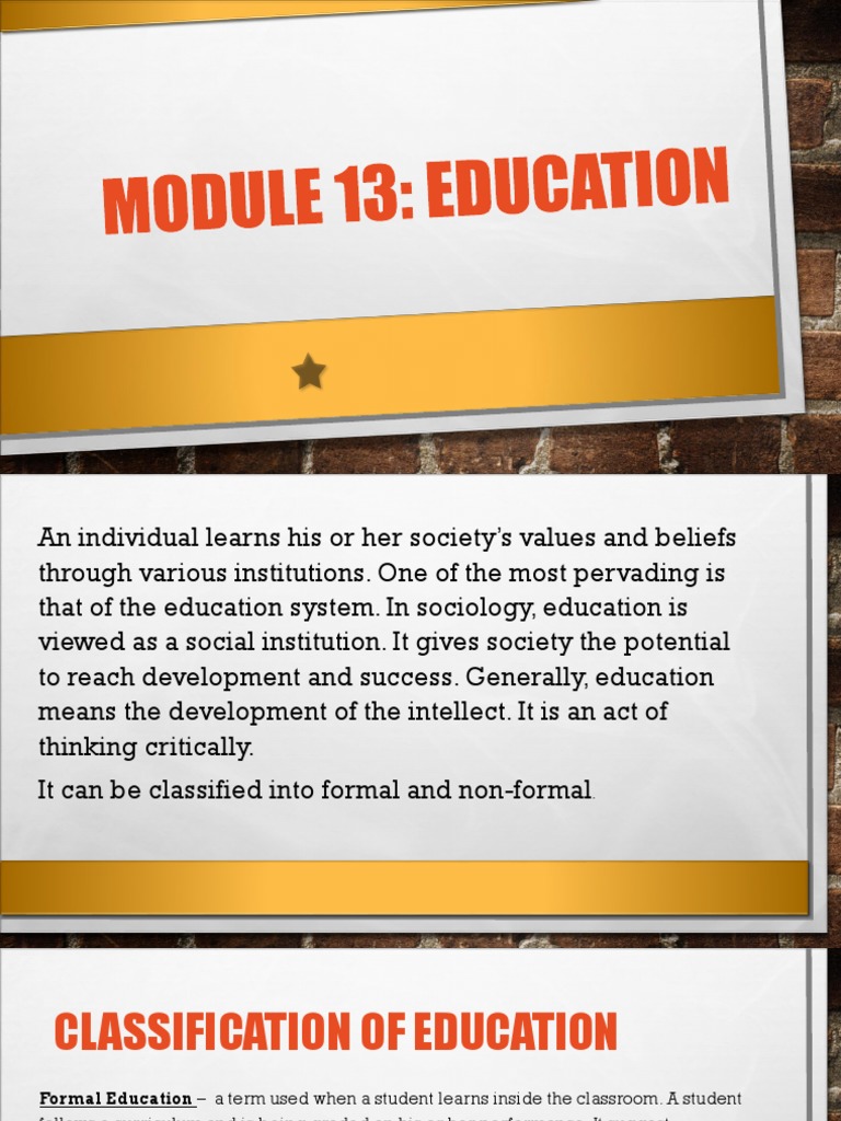 Understanding Education's Role in Society | PDF | Self Actualization ...