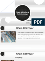 Chain, Vibrating, Roller Conveyor