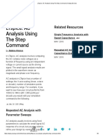 LTspice - AC Analysis Using The Step Command - Analog Devices PDF