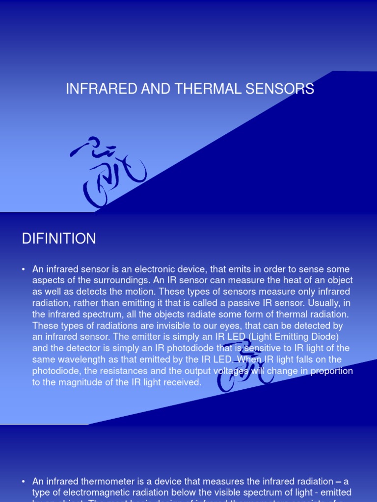 Infrared and Thermal Sensors | PDF | Infrared | Electromagnetic Radiation