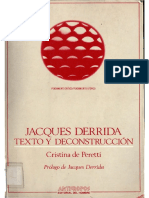 De Peretti Cristina Jacques Derrida Texto Y Deconstruccion 2 PDF