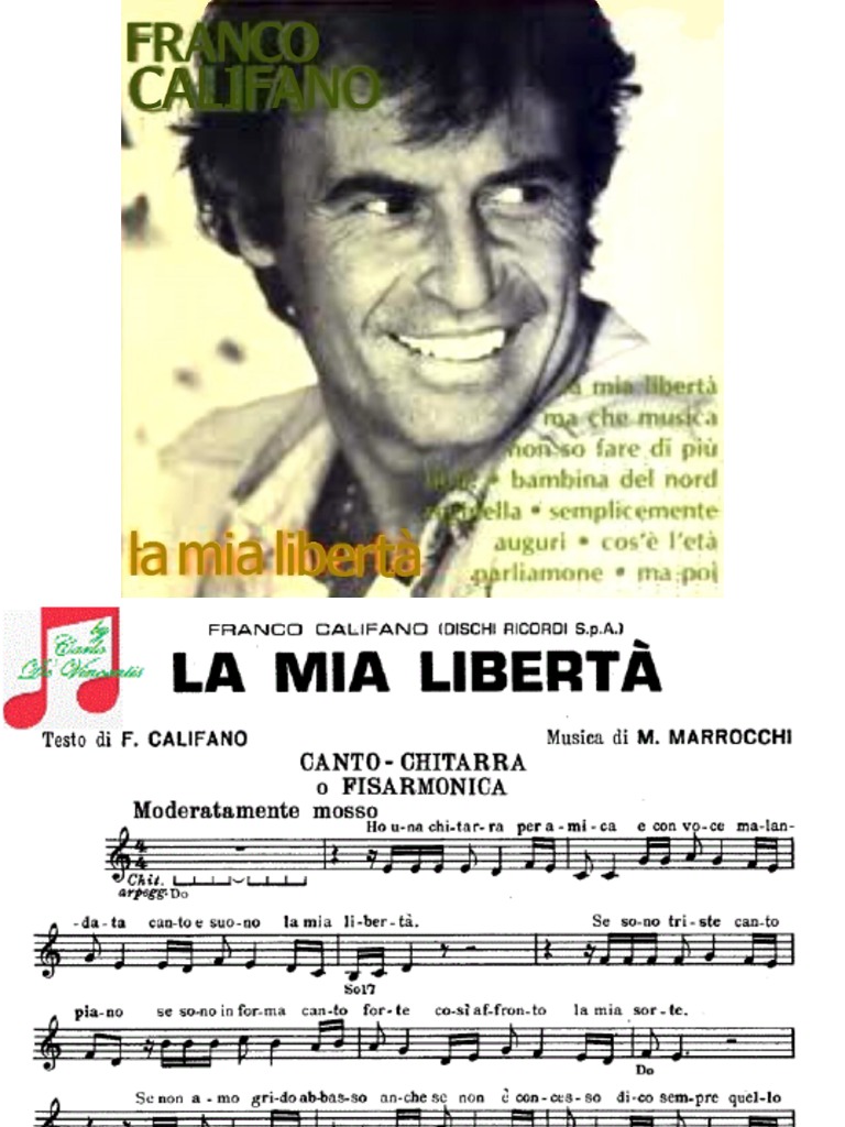 Franco Califano La Mia Libertà PDF