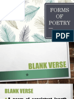 FORMS of POEMS