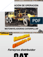 Curso Capacitacion Operacion Motoniveladoras Caterpillar 14h