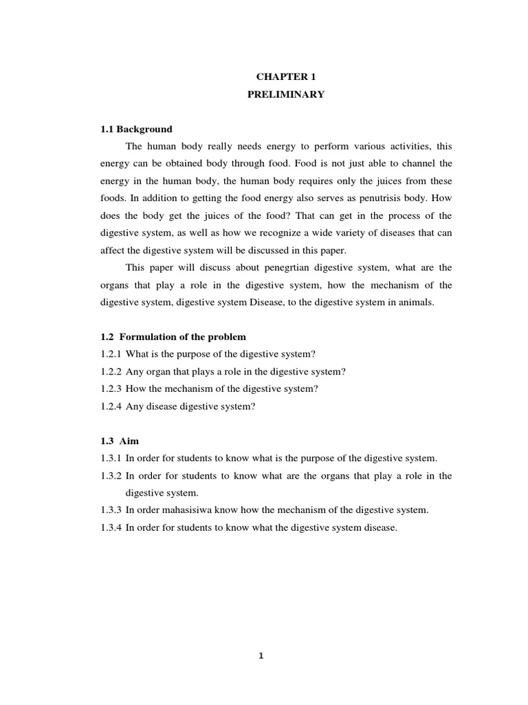 Makalah Sistem Pencernaan Bhs Inggris Human Digestive System Stomach